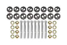 Load image into Gallery viewer, BMR 14-19 Chevrolet Corvette C7 Front &amp; Rear Lower Control Arms Camber Bolt Kit - Black Anodized