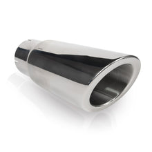 Load image into Gallery viewer, Stainless Works Double Wall Slash Cut Exhaust Tip - 3 1/2in Body 2 1/2in ID - 793250