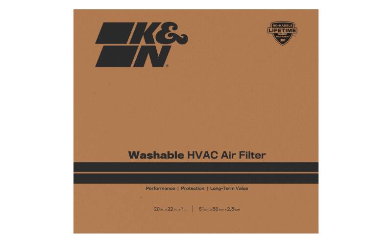 K&N HVAC Filter 20 X 22 X 1 Merv 8 - HVC-8-12022