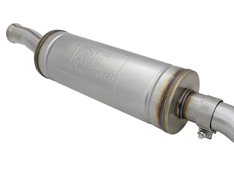 aFe MACH Force-Xp 2.5in 409SS Catback High-Tuck Exhaust 18-21 Jeep (JL) 3.6L 4-Door - Black Tip - 49-48065-1B