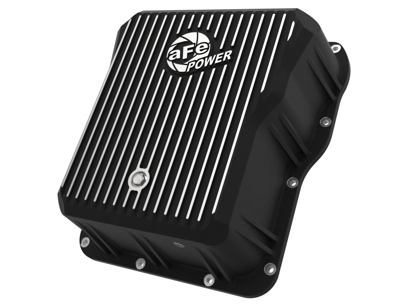 aFe Power Cover Trans Pan Machined Trans Pan GM Diesel Trucks 01-12 V8-6.6L Machined - 46-70072