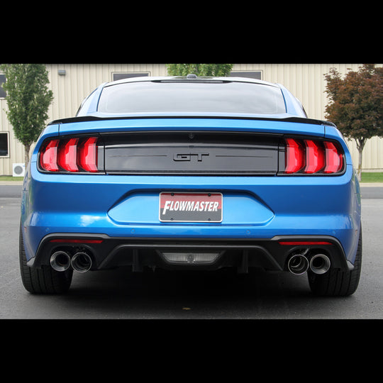 Flowmaster 18-23 Mustang 5.0L American Thunder Axle-Back Exhaust System (w/Valves) - 817799