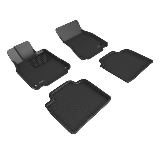 3D MAXpider 13-17 Lexus Ls460L Kagu Floor Mat- Black R1 R2 - L1LX04801509
