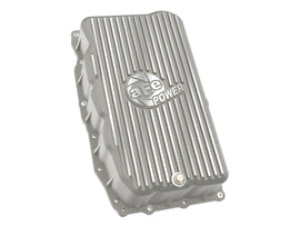 aFe 20-26 GM Trucks L6 3.0L Transmission Pan - Raw / Machined Fins