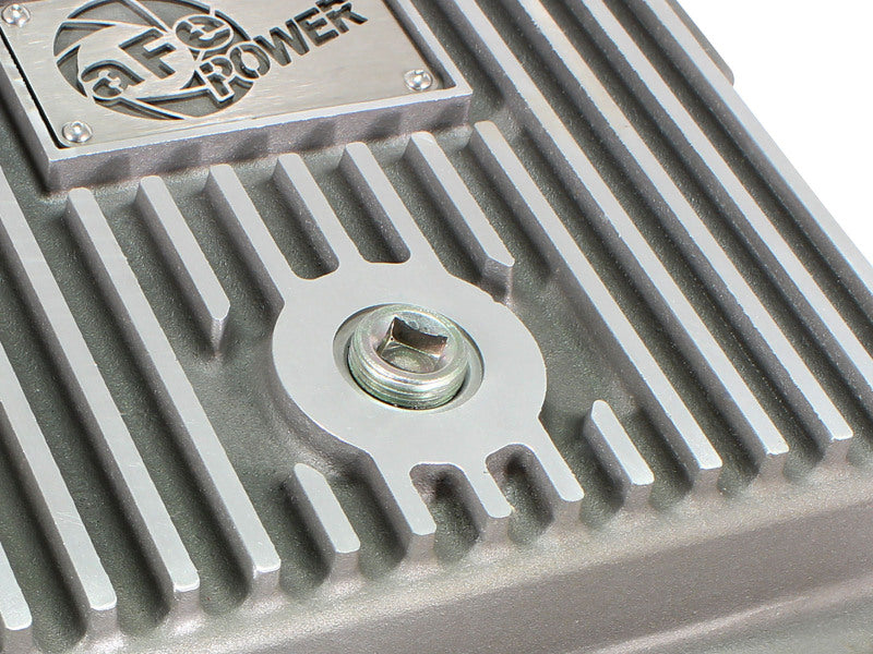 aFe Transmission Pan (Raw Finish) GM Trucks 99-16 (4L60-E/4L60E/4L65E/4L70E/4L75E) - 46-70240