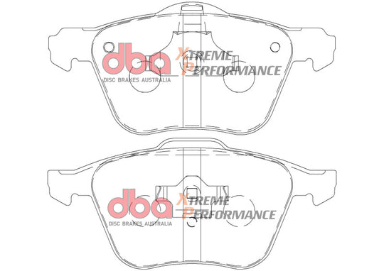 DBA 03-14 Volvo XC90 (w/316mm Front Rotor) Front XP Performance Brake Pads - DB1658XP