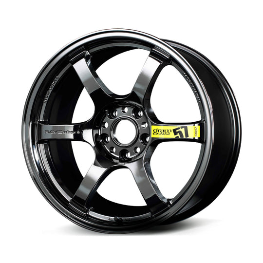 Gram Lights 57NR 18X9.5 +38 5x114.3 Rays Black Metal Coat (RB) - WGNX38ERB