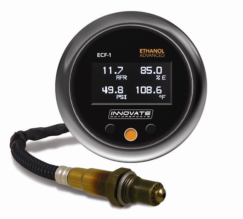 Innovate ECF-1 (Fuel) Ethanol Advanced Complete Gauge Kit - 3903