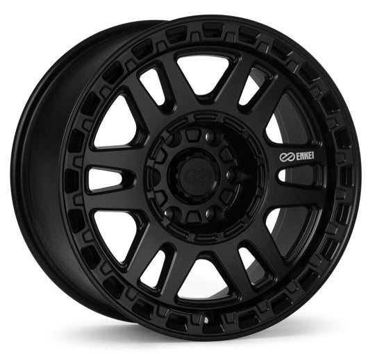 Enkei Trail-Tracker 20x9 / 6x139.7 BP / ET39 / 106.1mm Bore - Matte Black Wheel - 560-290-8439BK