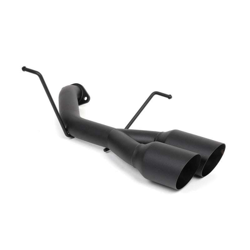 BLOX Racing 2022+ WRX Muffler Delete / Axle Back Single Wall 4in - Matte Black Tips - BXEX-51106-BK