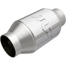 Load image into Gallery viewer, MagnaFlow Premium High Flow Metallic Converter 4in OD - 2.5in In / 2.5in Out - 69006