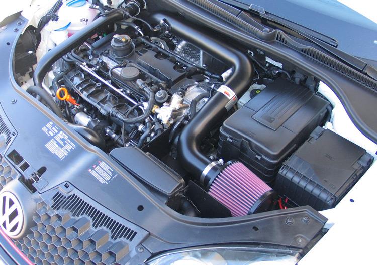 K&N 06-07 VW Jetta GLI / GTI Black Typhoon Short Ram Intake - 69-9503TFK