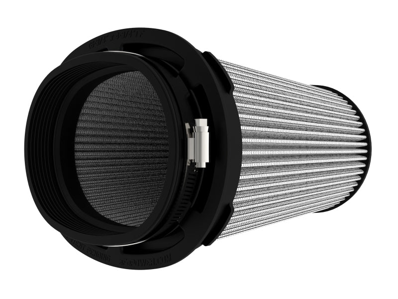aFe MagnumFLOW Air Filter ProDry S 6.75inX4.75in F x 8.25inX6.25in B (INV) x 7.25X5in T (INV) x 9in - 21-91092