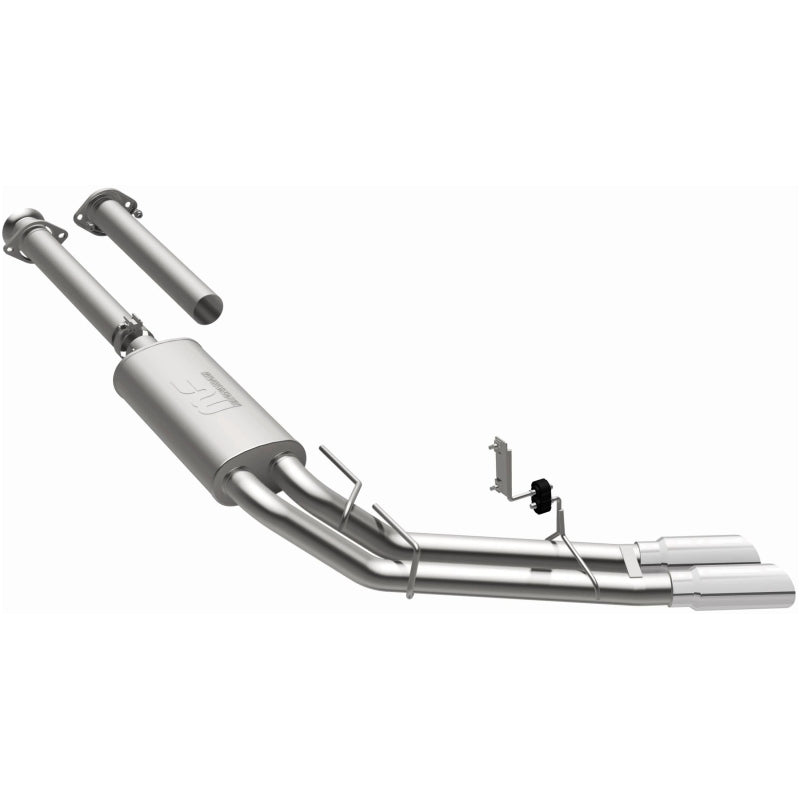 Magnaflow 15-21 Ford F-150 Street Series Cat-Back Performance Exhaust System- Polished Side Exit - 19563