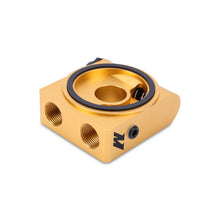 Load image into Gallery viewer, Mishimoto M22 x 1.5 Oil Sandwich Plate w/ Rear-Mounted Thermostat - MMOP-SPTRM22