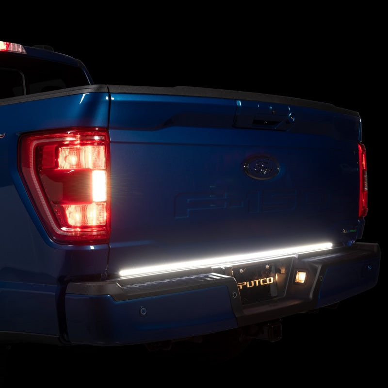 Putco 21-23 Ford F150 (Only w/OE LED Taillights & OBS) 60in Blade Tailgate Light Bar Red/Amber/White - 9202960-17