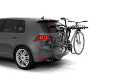 Load image into Gallery viewer, Thule Gateway Pro 3 Hanging-Style Trunk Bike Rack w/Anti-Sway Cages (Up to 3 Bikes) - Black - 900700