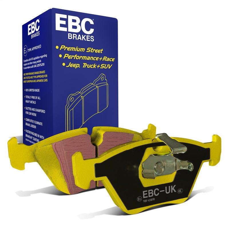 EBC 01-03 BMW 525i 2.5 (E39) Yellowstuff Front Brake Pads - DP41089R