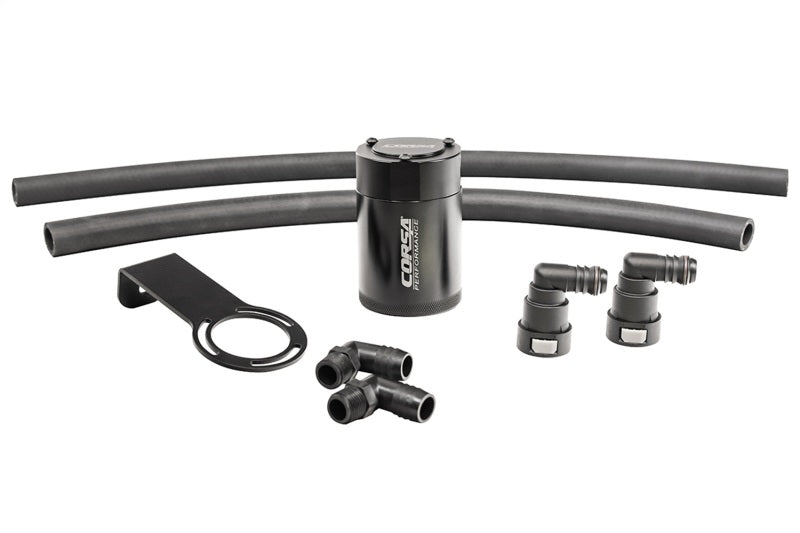 Corsa 2021-2024 Dodge Ram TRX Crew Cab Aluminum Oil Catch Can w/Mounting Bracket - CC0008