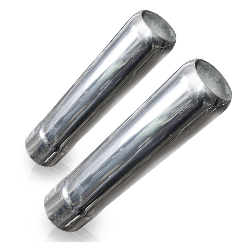 Stainless Works Pencil Cut Exhaust Tips 3in Body 3in ID Inlet - 7040300