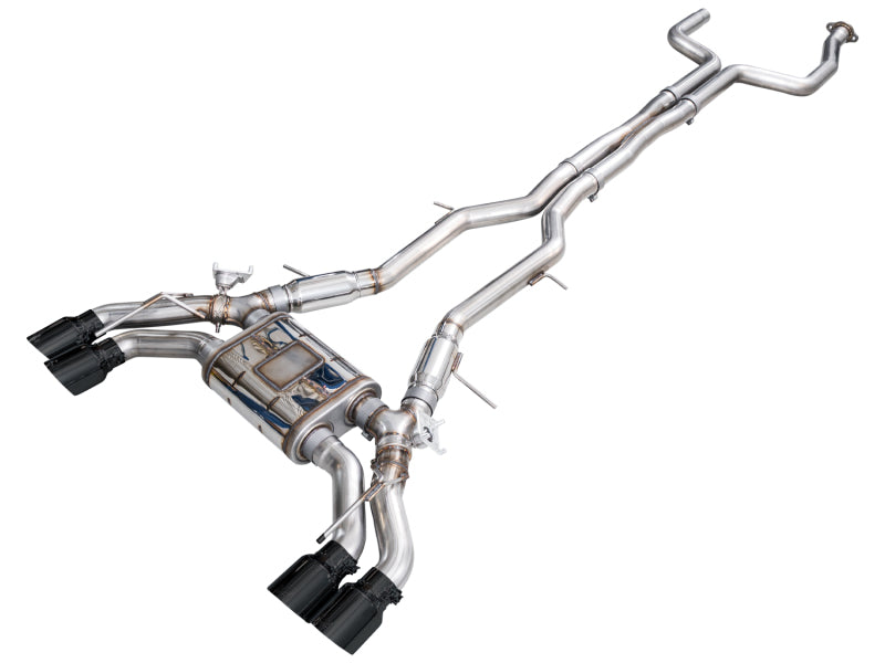 AWE Tuning 22-26 Cadillac CT5-V Blackwing SwitchPath Exhaust - Diamond Black Tips - 3025-43562