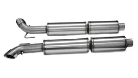 Corsa 2003-06 Dodge Viper 8.3L Polished Sport Cat-Back Exhaust (3in Inlet for Use w/ Hi-Flow Conv.) - 14174