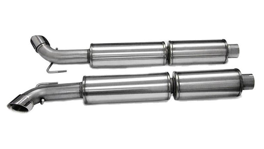 Corsa 2003-06 Dodge Viper 8.3L Polished Sport Cat-Back Exhaust (3in Inlet for Use w/ Hi-Flow Conv.) - 14174