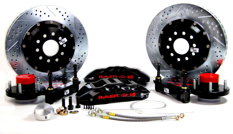 Baer Brakes 14in Extreme+ Front Brake Kit - Black - 4301521B