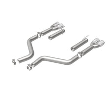 Load image into Gallery viewer, MagnaFlow Axle-Back, SS, 3in, Quad Split Rear 3.5 Tips 2015 Dodge Challenger incl SRT Hellcat - 19206