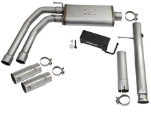 Load image into Gallery viewer, aFe Rebel Series CB 3in Middle Side Exit SS Exht w/Polish Tips 09-16 Chevy Silverado/GMC Sierra 1500 - 49-44062-P