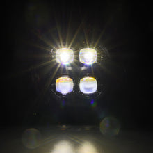 Load image into Gallery viewer, AlphaRex 18-23 Jeep Wrangler JL/Gladiator JT LED Proj Headlights Alpha-Blk w/ Activ Light/Seq Signal - 880867