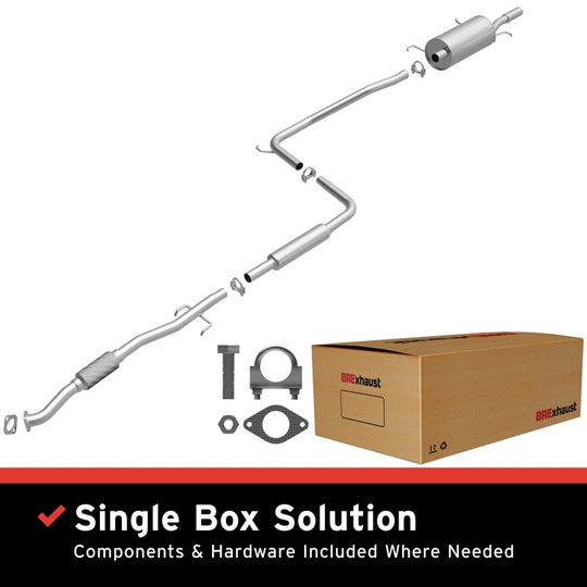 MagnaFlow BRE Exhaust Kit 97-02 Escort Tracer 2.0L - 106-0468