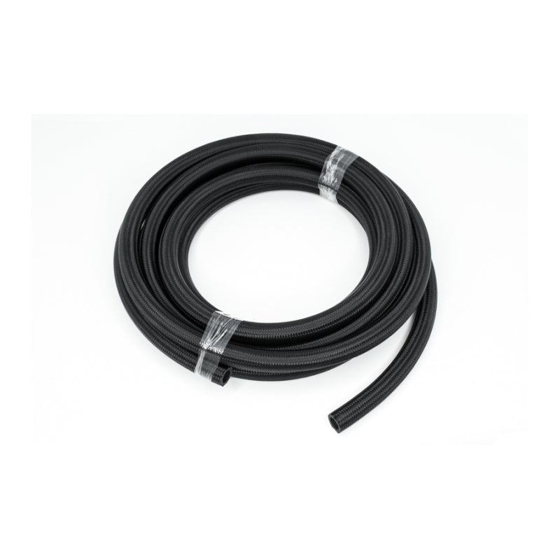 DeatschWerks 10AN Black Nylon Braided CPE Hose 20 Feet - 6-02-0817-20