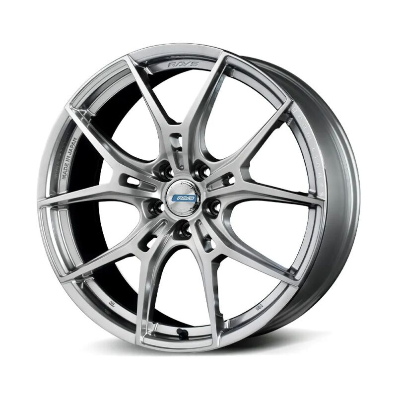Gram Lights 57FXZ Limited Edition 18x7.5 +50 5-114.3 Sunlight Silver Wheel - WGFJ2T50ESU