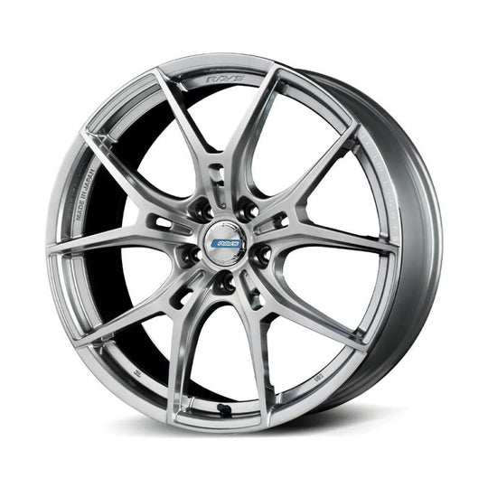 Gram Lights 57FXZ Limited Edition 18x7.5 +50 5-114.3 Sunlight Silver Wheel - WGFJ2T50ESU
