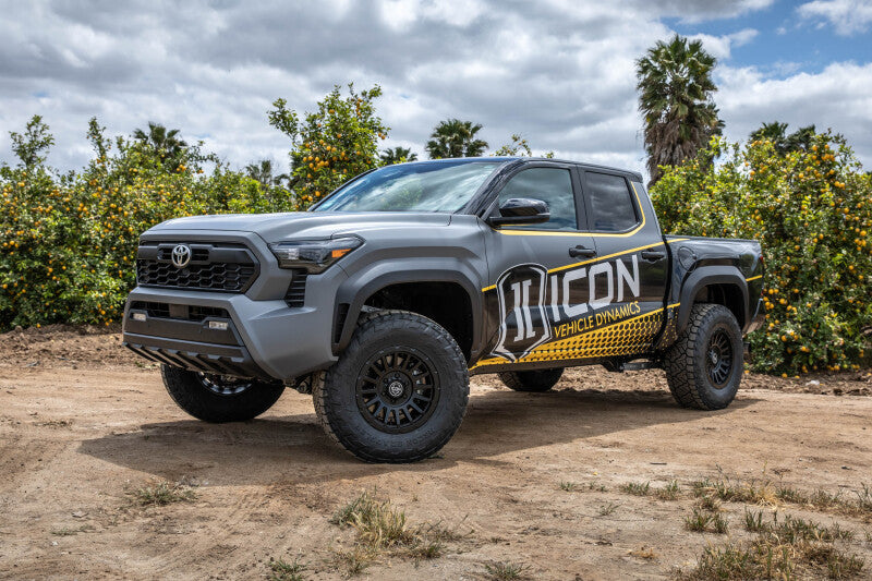 ICON 2024+ Toyota Tacoma 1.25in-3in Stage 2 Suspension System - Billet - K53292