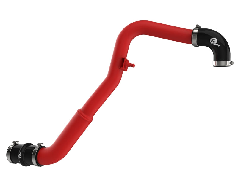 aFe BladeRunner Aluminum Hot and Cold Charge Pipe Kit Red Ford F-150 24-26 V6-2.7L (tt) - 46-20784-R