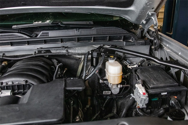 Corsa 14-19 GM Silverado/Sierra (15-20) Tahoe/Yukon/Suburban/Yukon XL/Escalade (5.3L V8) Catch Can - CC0001