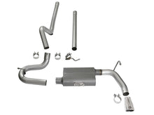Load image into Gallery viewer, aFe Scorpion 2-1/2in Aluminized Steel Cat Back Exhaust 07-17 Jeep Wrangler V6-3.6/3.8L (4 Dr) - 49-08044-1P