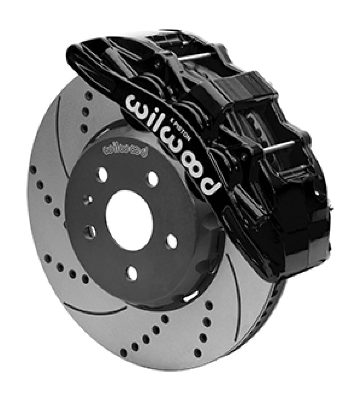 Wilwood 10-15 Camaro Front Kit SX6R Lug Drive - 140-15425-D
