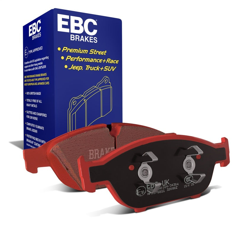 EBC 12+ Audi A6 Quattro 3.0 Supercharged Redstuff Front Brake Pads - DP32086C