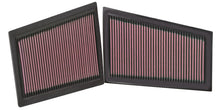 Load image into Gallery viewer, K&amp;N Replacement Air Filter MERCEDES C280/320 3.0L V6 CDi (2 PER BOX) - 33-2940