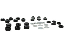 Load image into Gallery viewer, Whiteline 1997-2006 Jeep Wrangler Body Mount Bushing Set - W93547