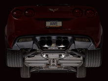 Load image into Gallery viewer, AWE Tuning 05-07 C6 Chevrolet Corvette 6.0L Track Edition Axle-Back Exhaust w/ Diamond Black Tips - 3020-43660