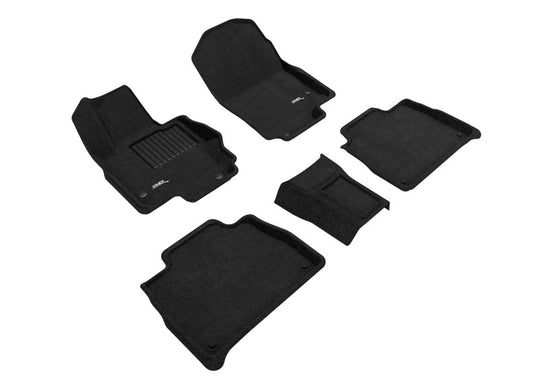 3D MAXpider 20-22 Mercedes-Benz Gle-Class 5-Seat SUV (W167) Elegant 1st 2nd Row - Set (Black) - L1MB11804709
