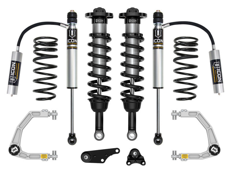 ICON 2024+ Toyota Tacoma 1.25in-3in Stage 3 Suspension System Billet w/ Triple Rate Spring - K53293S