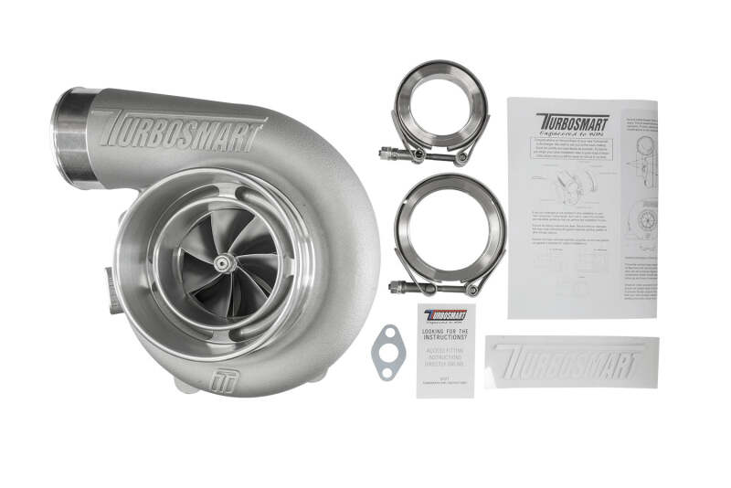 Turbosmart 7170 V-Band 1.07AR Externally Wastegated Reverse Rotation TS-1 Turbocharger - TS-1-7170B-VR107E