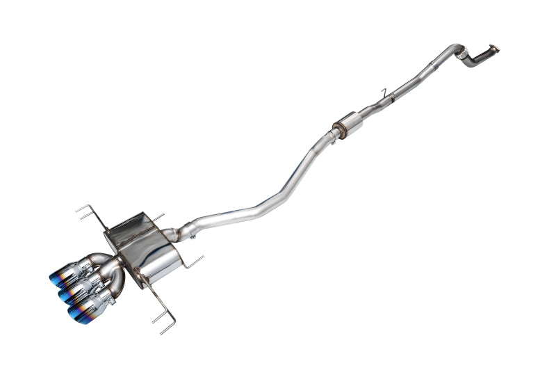 AWE 23-26 Honda Civic Type R Touring Edition Triple Vapor Blue Exhaust - 3015-59287