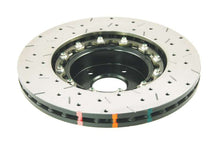 Load image into Gallery viewer, DBA 02-10 WRX / 13+ FR-S / 13+ BRZ Premium Front Drilled &amp; Slotted 5000 Series Rotor w/ Black Hat - DBA5010BLKXS