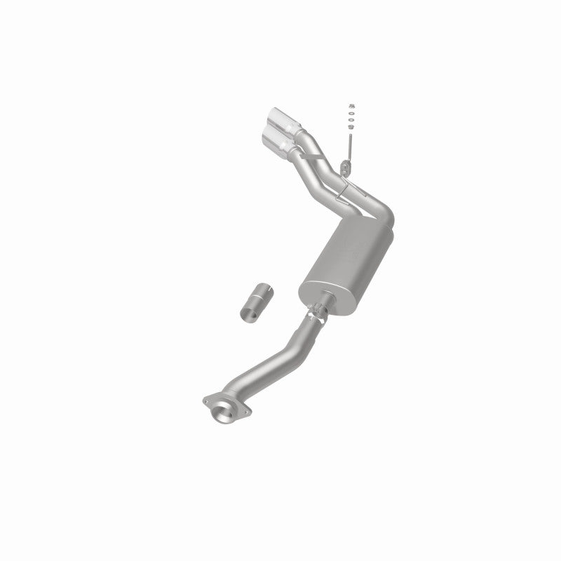 MagnaFlow 11-13 Ford F-150 Pickup Dual Same Side Before P/S Rear Tire Stainless CatBack Perf Exhaust - 15101